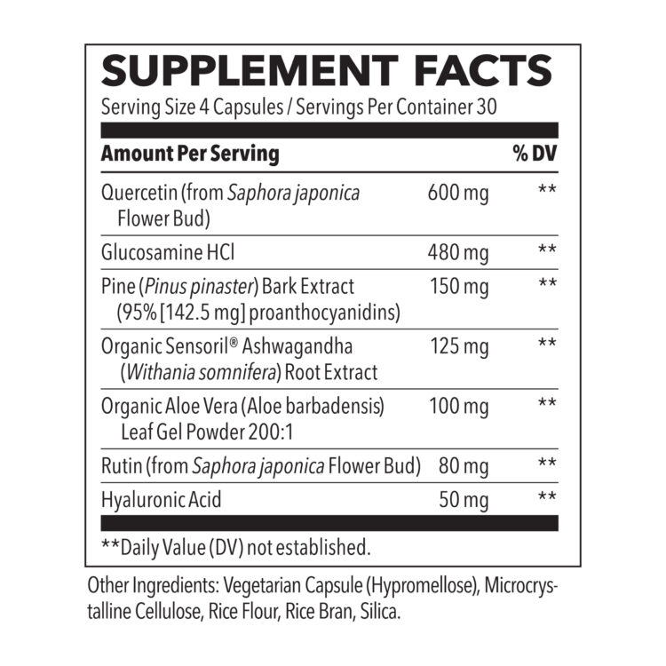 Bladder Daily Comfort Supplement Facts