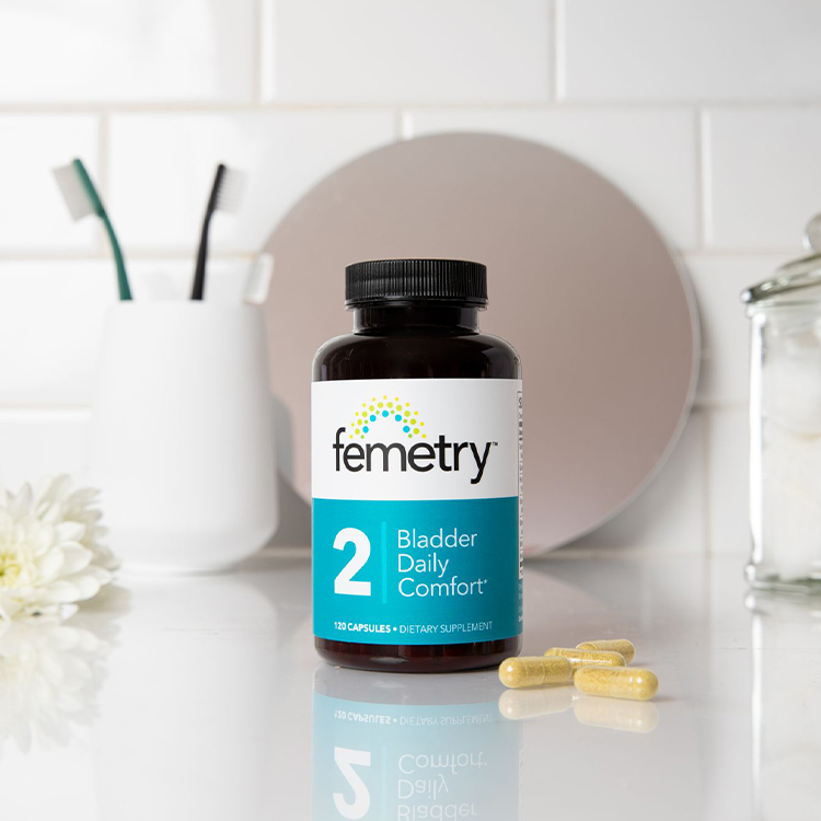 Bladder Daily Comfort lifestyle display